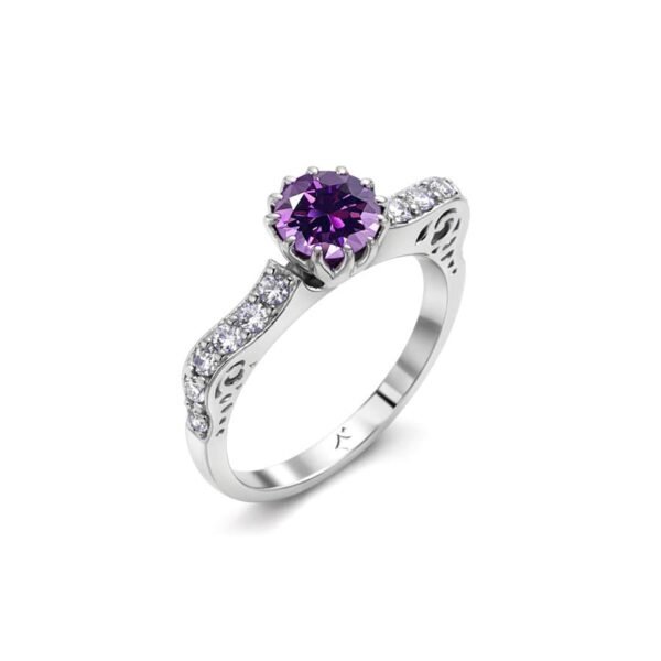 Heavenly Solitaire Ring