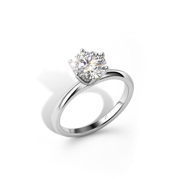 Brilliant Solitaire Engagement Ring