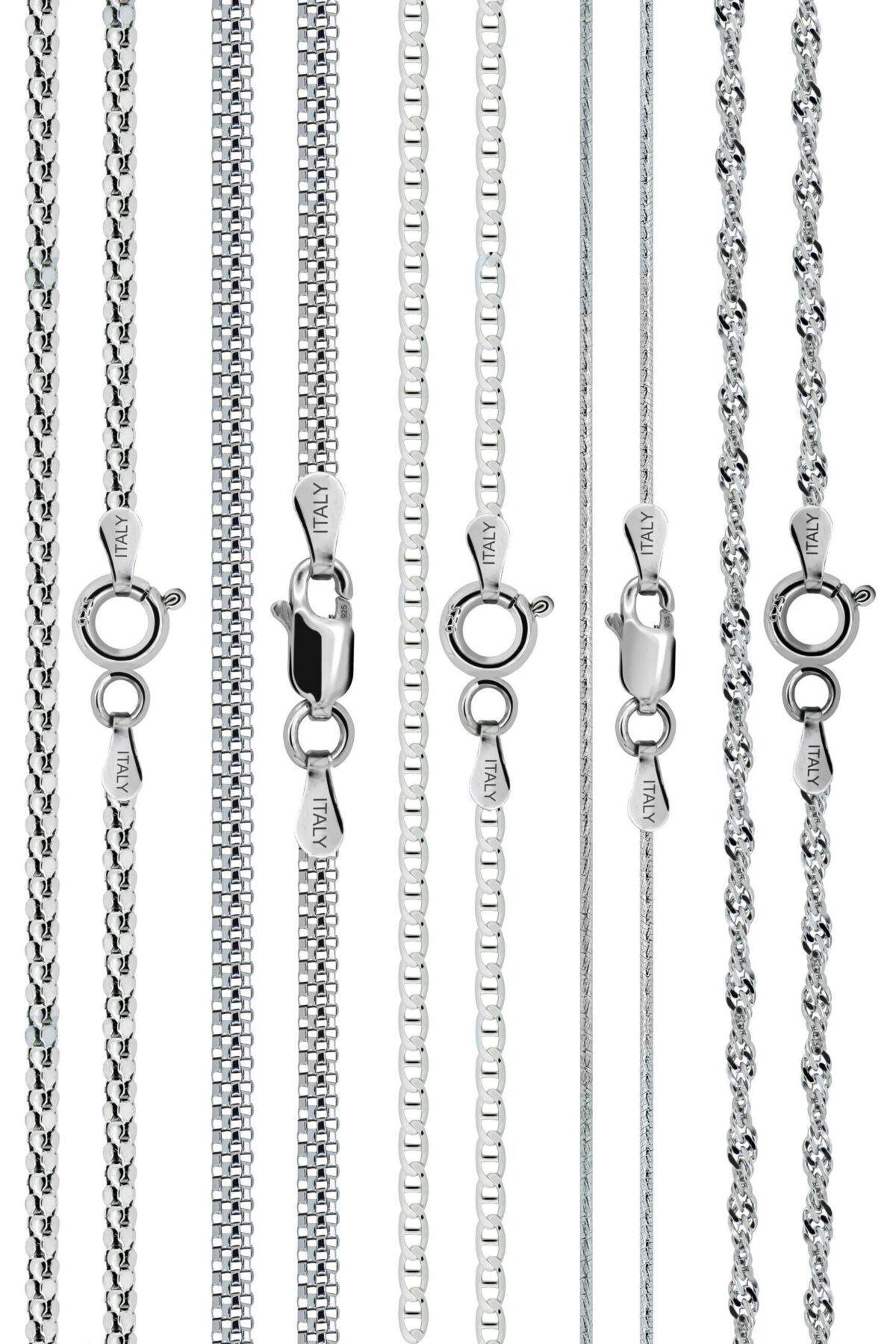 Timeless Flower-Inspired Pendant center korean stone with all custom chains
