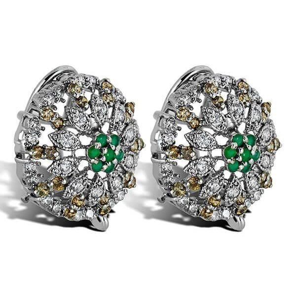 Shop Blossom Radiance Earrings 925 silver