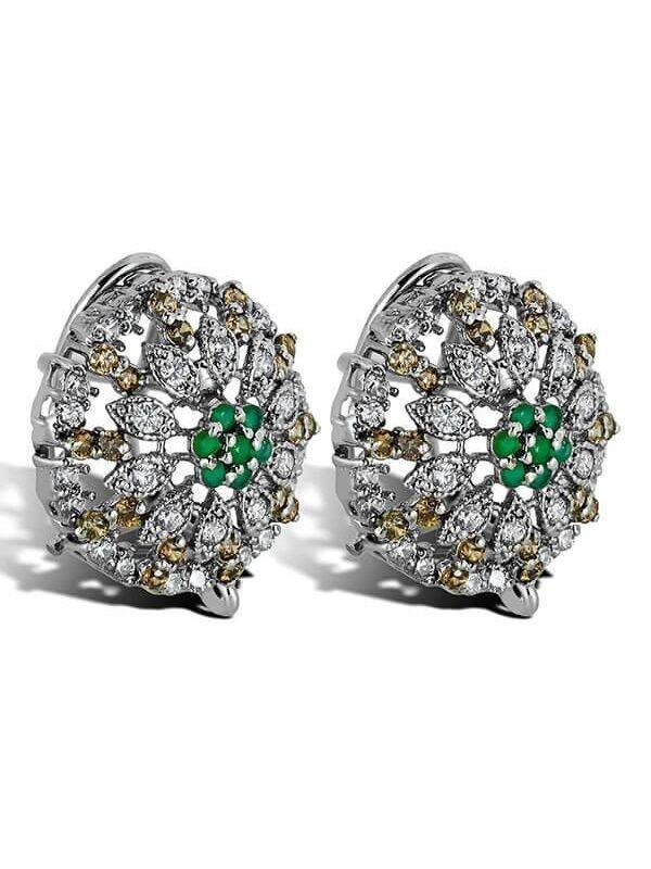 Shop Blossom Radiance Earrings 925 silver