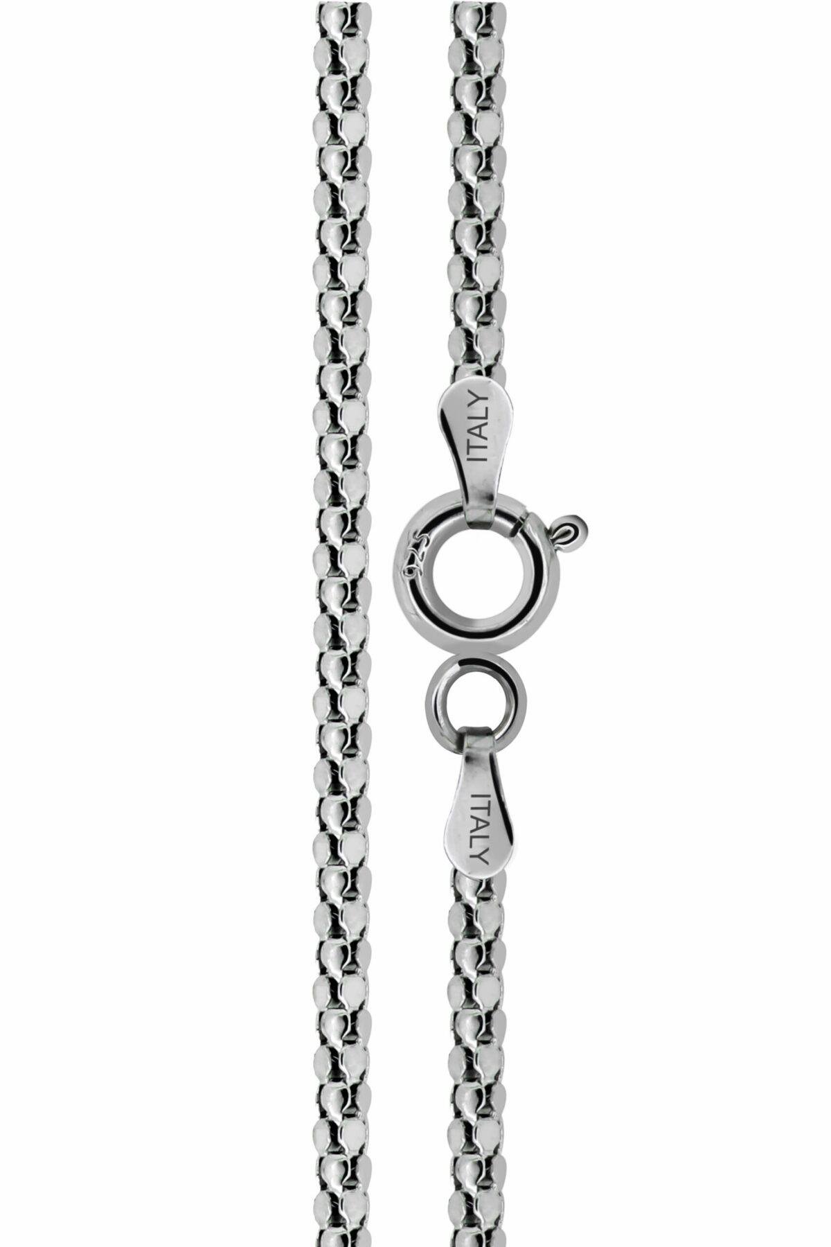 Celestial Blossom Halo Pendant with plain chain with ball chain and spring ring clasp locking mechanism