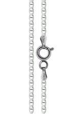 Celestial Blossom Halo Pendant with plain chain with cable chain and spring ring clasp locking mechanism