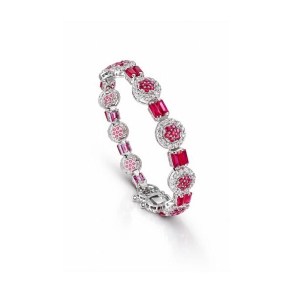 The Deep Pinkish Crimson Glory Bracelet