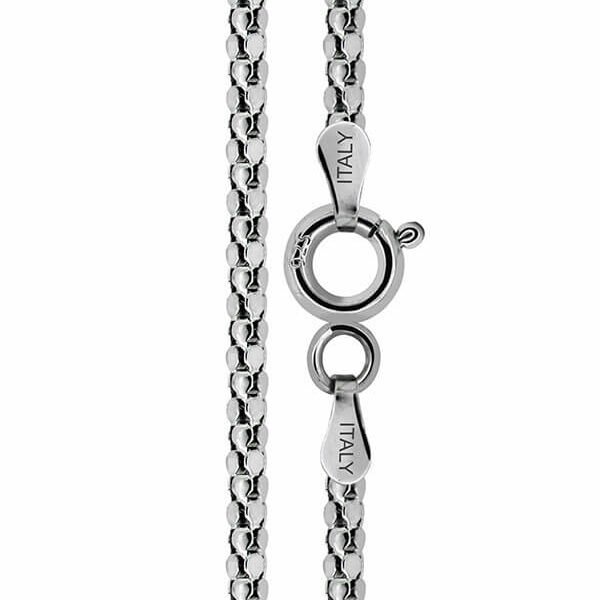 Milano Beaded Ball Chain - 925 Sterling Silver (Italy)