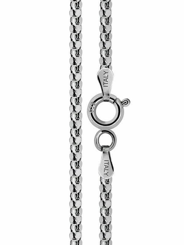 Milano Beaded Ball Chain - 925 Sterling Silver (Italy)