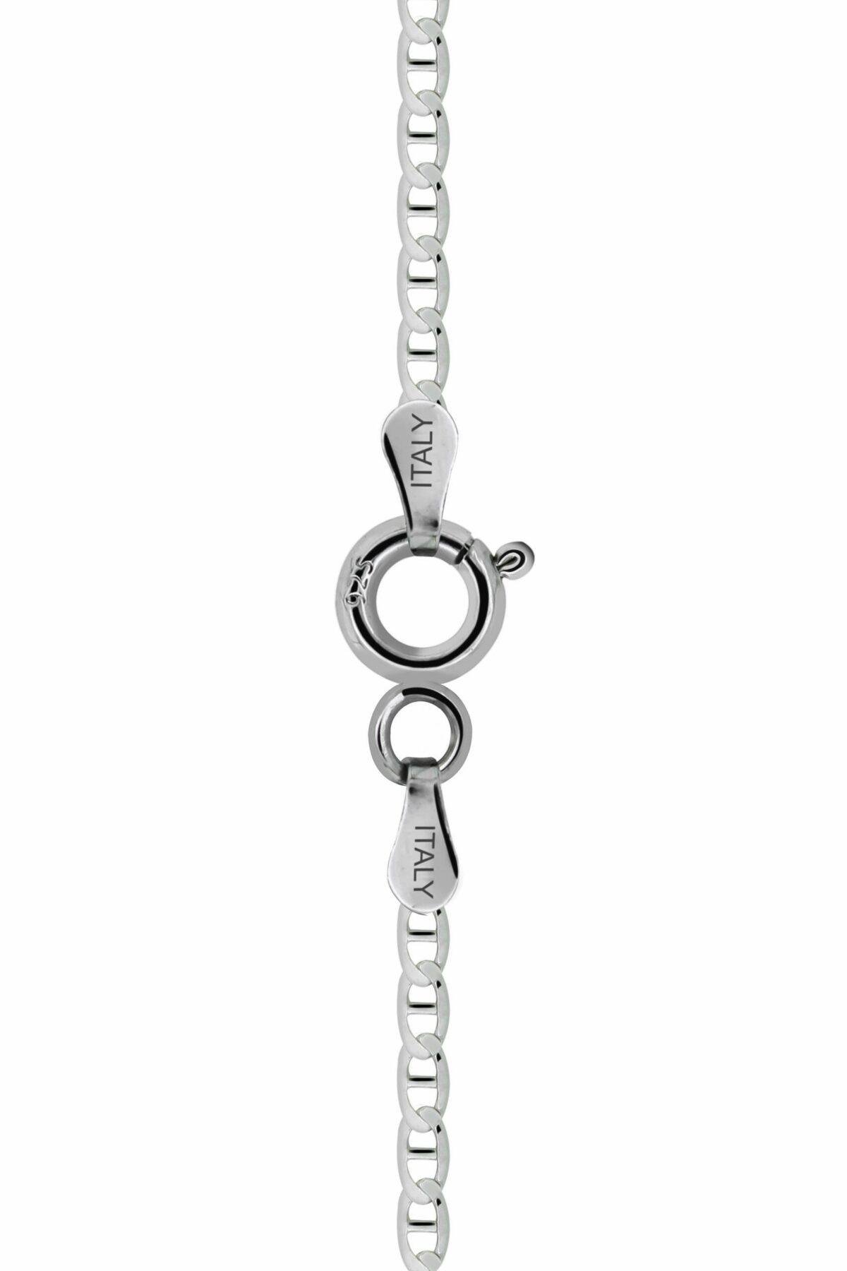 Radiant Teardrop 5mm Aureole Pendant Set with cable chain handcrafted in sterling silver featuring 5mm pink stone Roma Classic Cable Chain imported from Italy in 925 sterling silver with Secure Spring-Ring Clasp