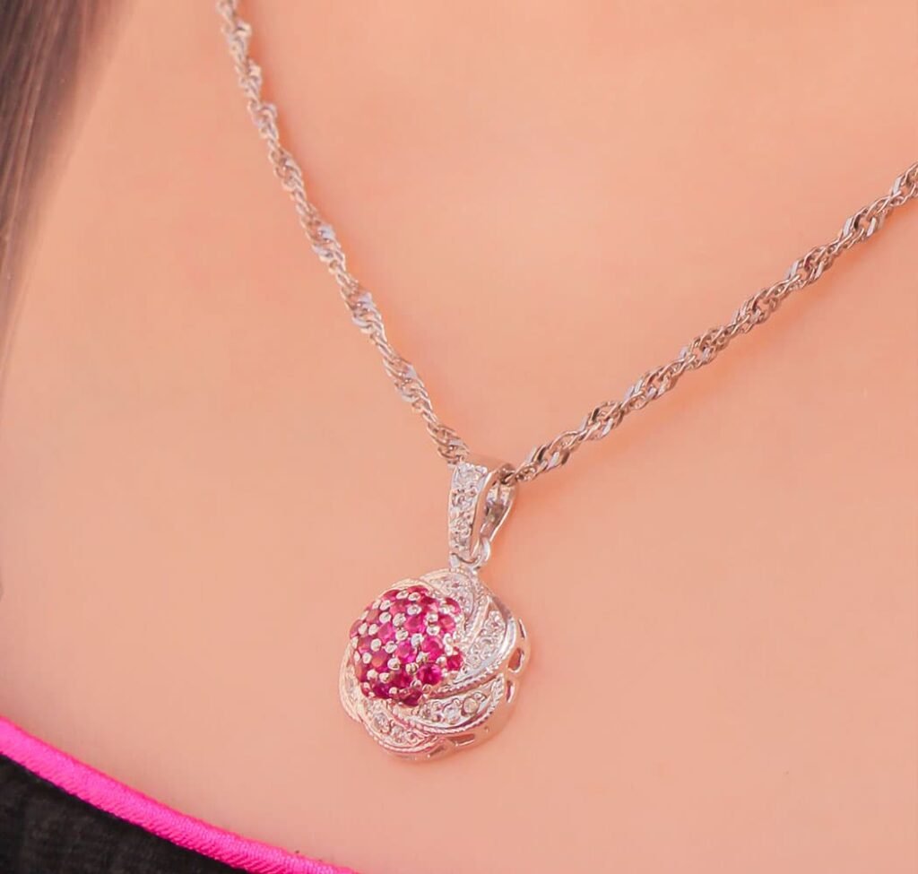 buy silver necklaces and chain online in Pakistan