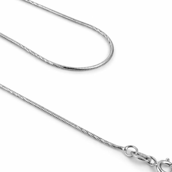 Swiss Chain – 925 Sterling Silver (22 Inch, Italian Made)