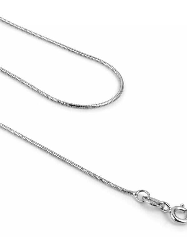 Swiss Chain – 925 Sterling Silver (22 Inch, Italian Made)
