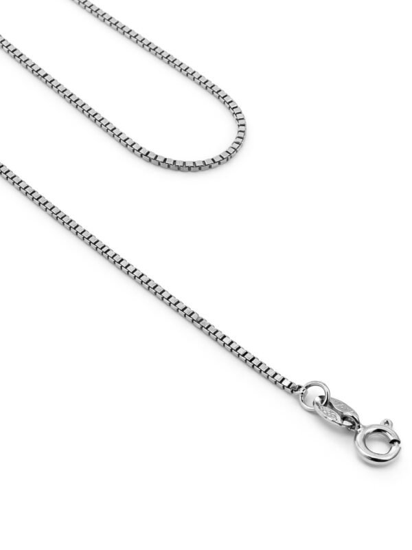 Square Chain – 925 Sterling Silver (16 inches)