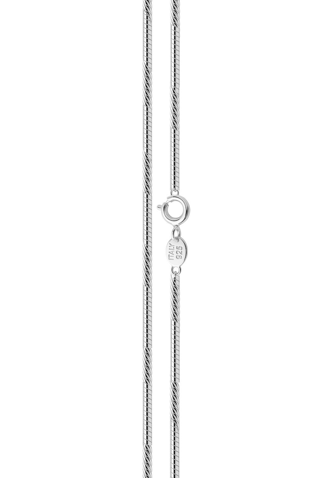 Swiss Chain – 925 Sterling Silver (22 Inch, Italian Made)