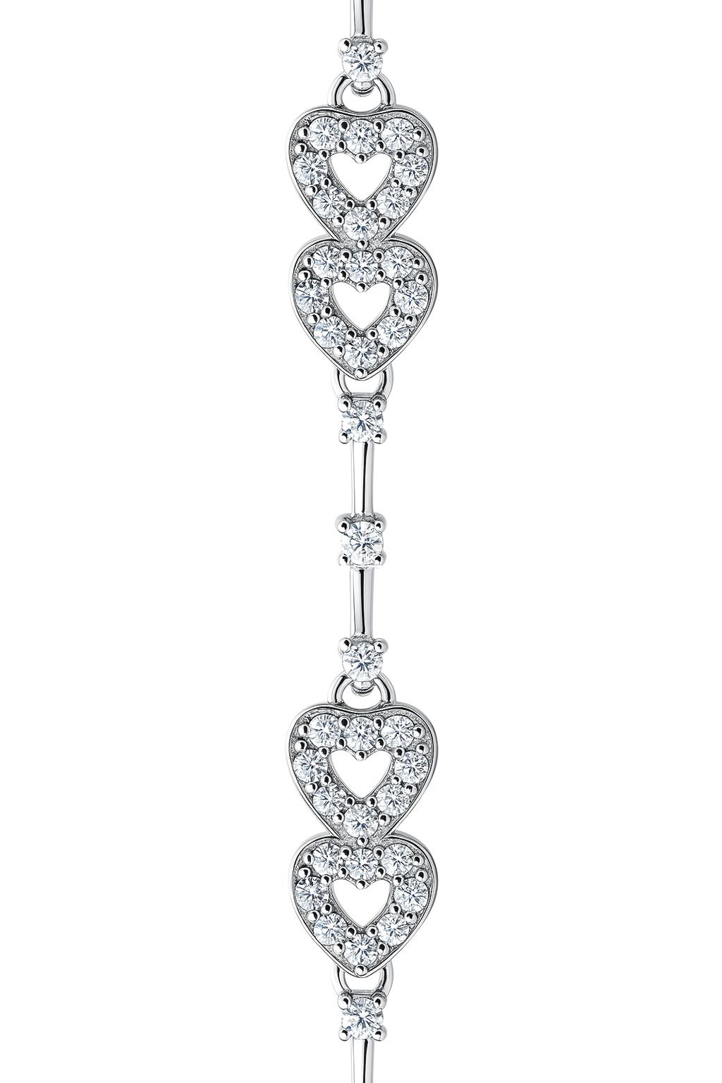 Twin Heart Sparkle Bracelet