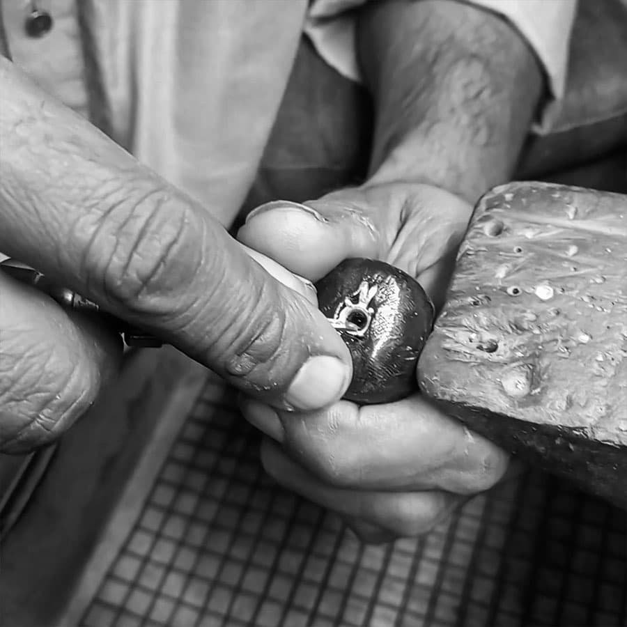 handcrafted silver jewelry behind the scenes