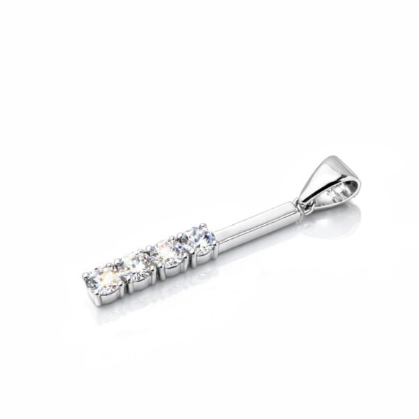 Quad Korean Silver Necklace without chain