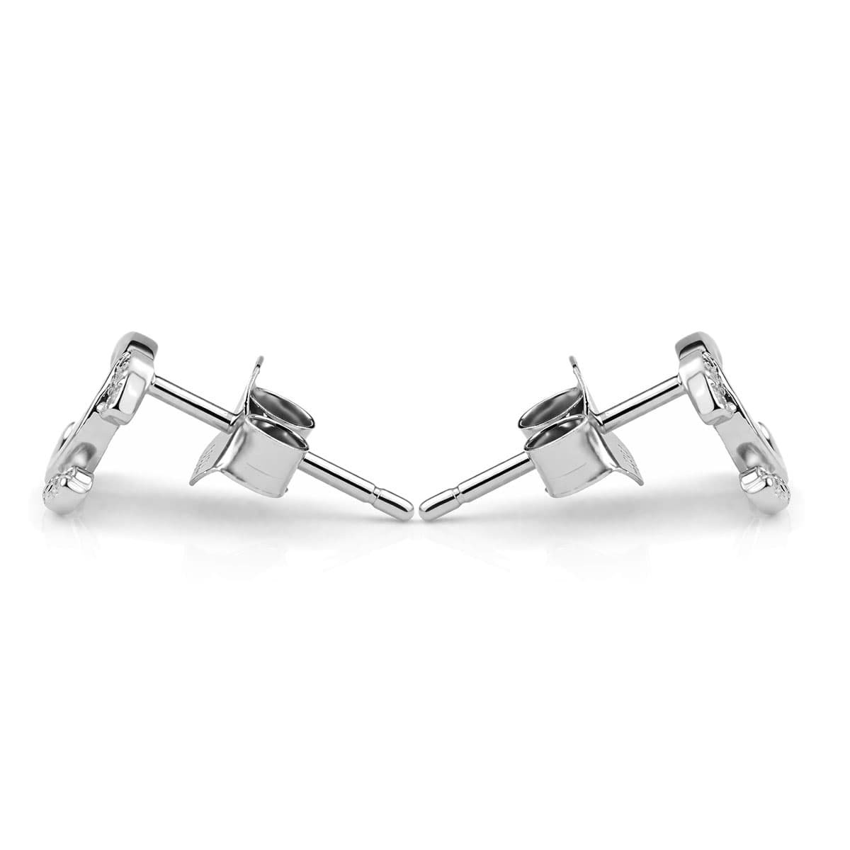 Celeste Pavé CC Stud Earrings
