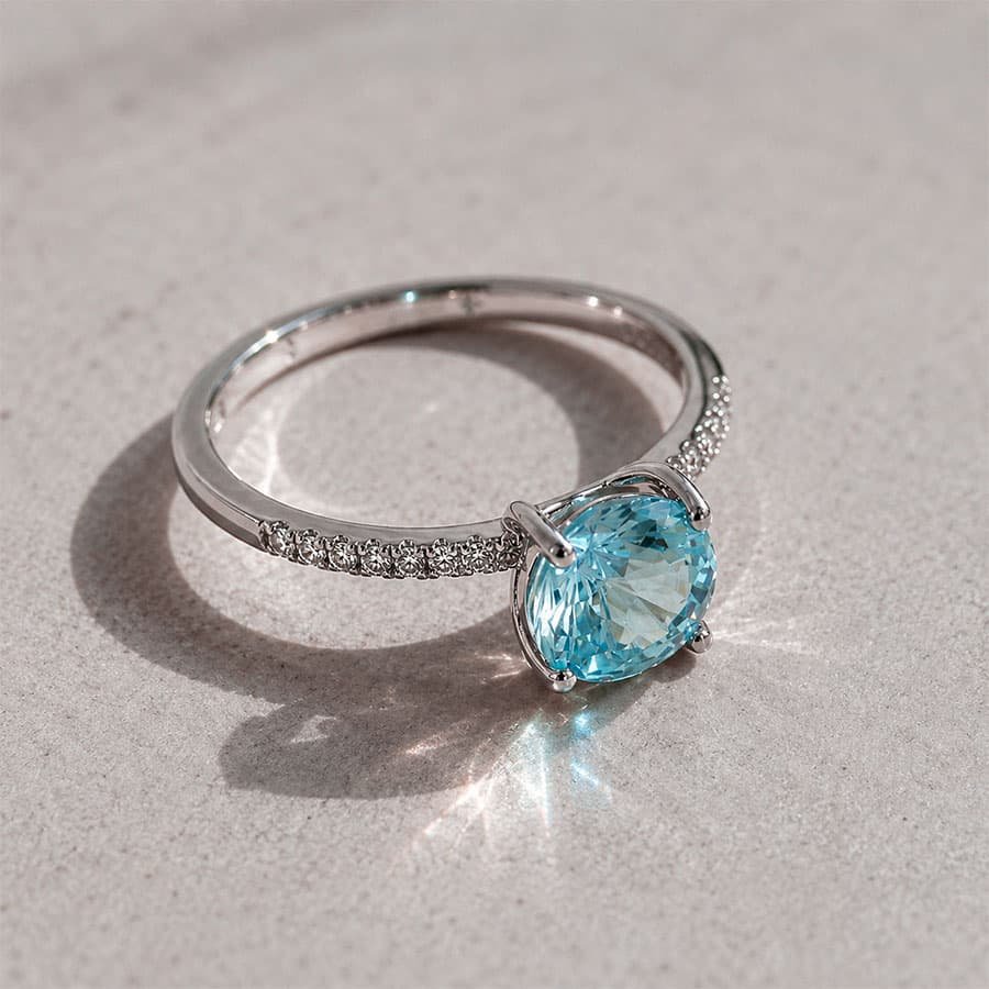 silver ring for women