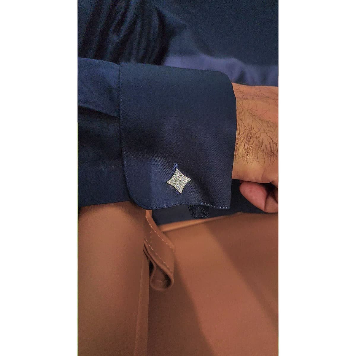 Signature 4-Sided Personalized Cufflinks
